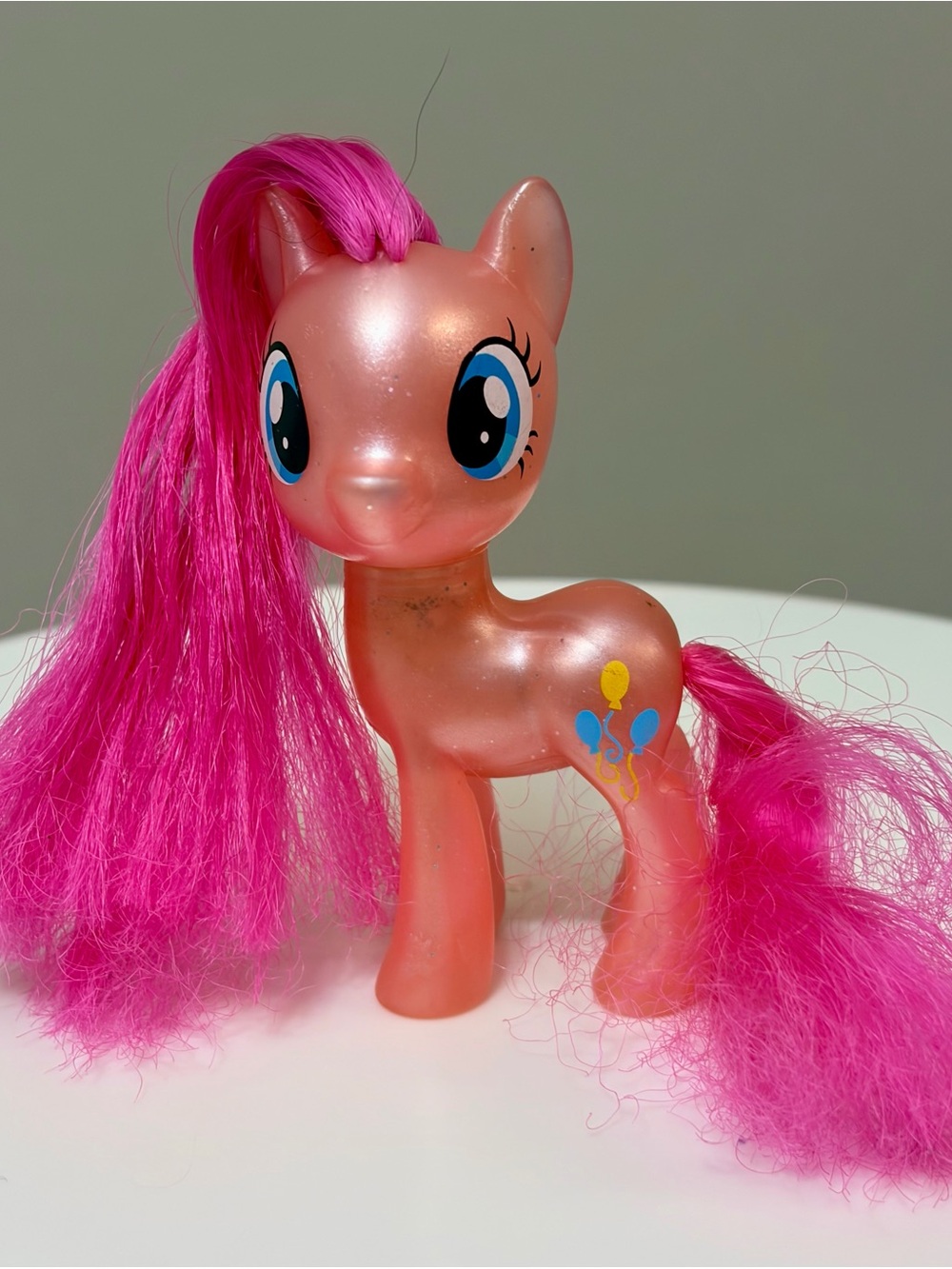 2016 MLP G4 Pearlescent “Pinkie Pie” 3” Brushable Pony - Explore Equestria Line